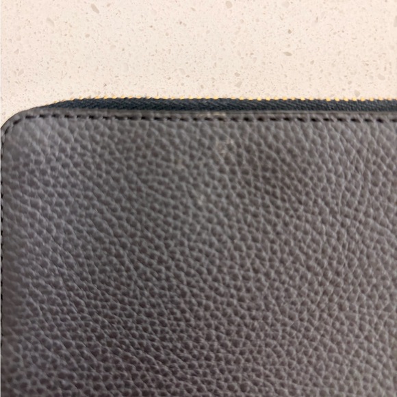 COACH Midnight Blue Leather Wristlet and Wallet Set - Picture 7 of 14